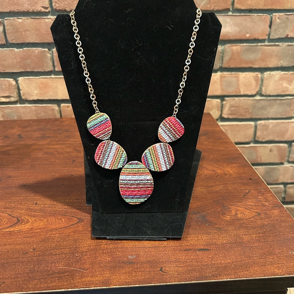 Source Unknown Vibrant Multicolor Necklace
